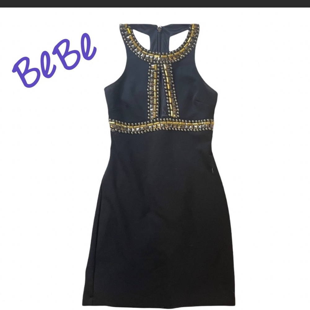 Bebe Black sleeveless Dress